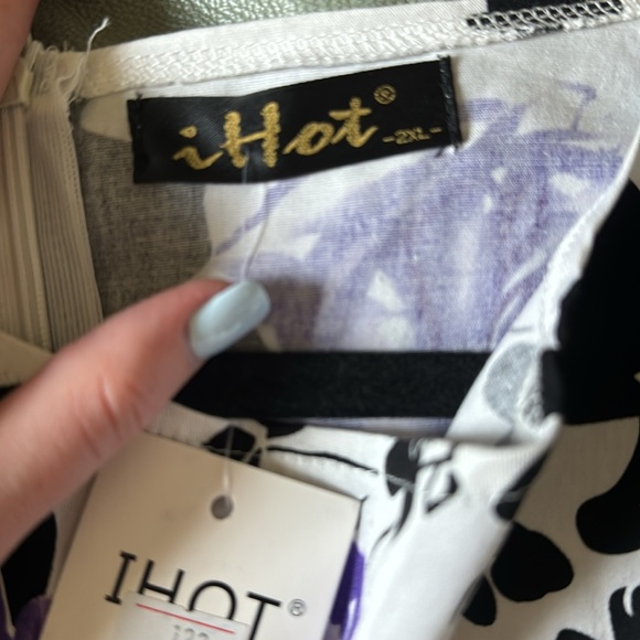 IHOT FASHION floral dress size 2XL - Picture 10 of 10